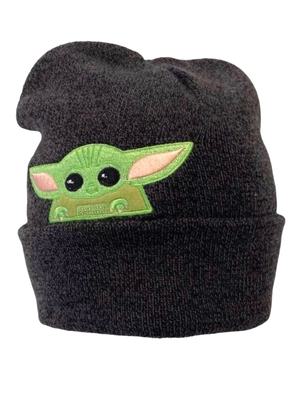Star Wars Grogu Knit Beanie Hat With Embroidery For Adults &Kids By ACI Brands